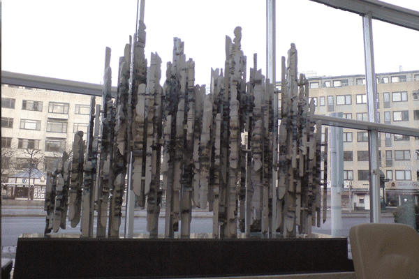 Sculptuur in de Sheraton Malmö