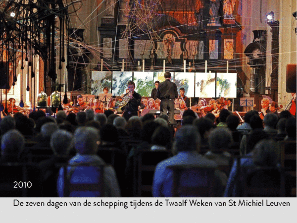 De Zeven Dagen van de Schepping in St Michiel Leuven